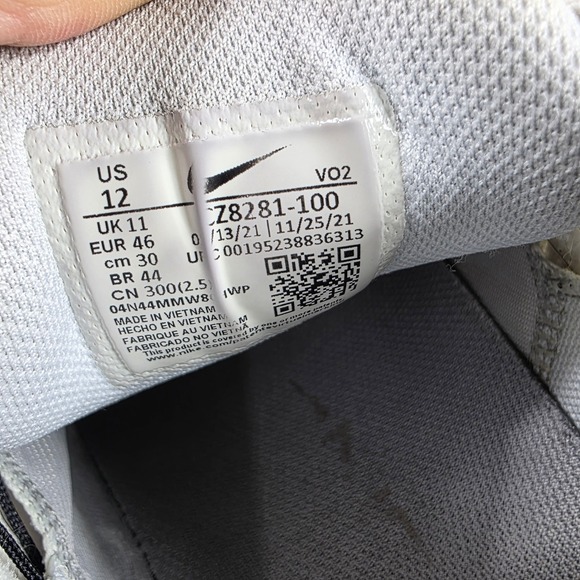 Nike Metcon React Training Shoes Crossfit Gym Fitness White Black Size 12 - Picture 8 of 8